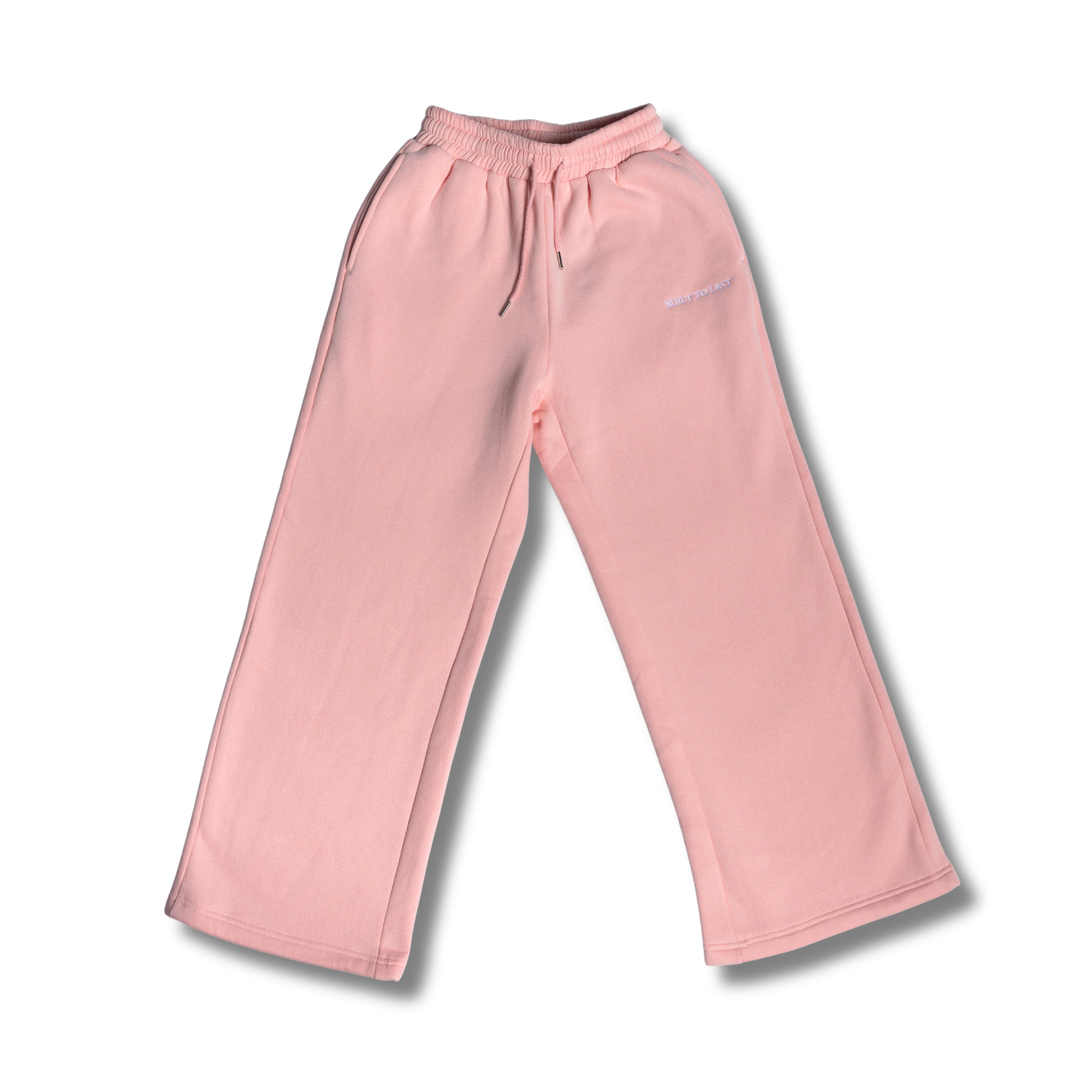 Pink sweat pants