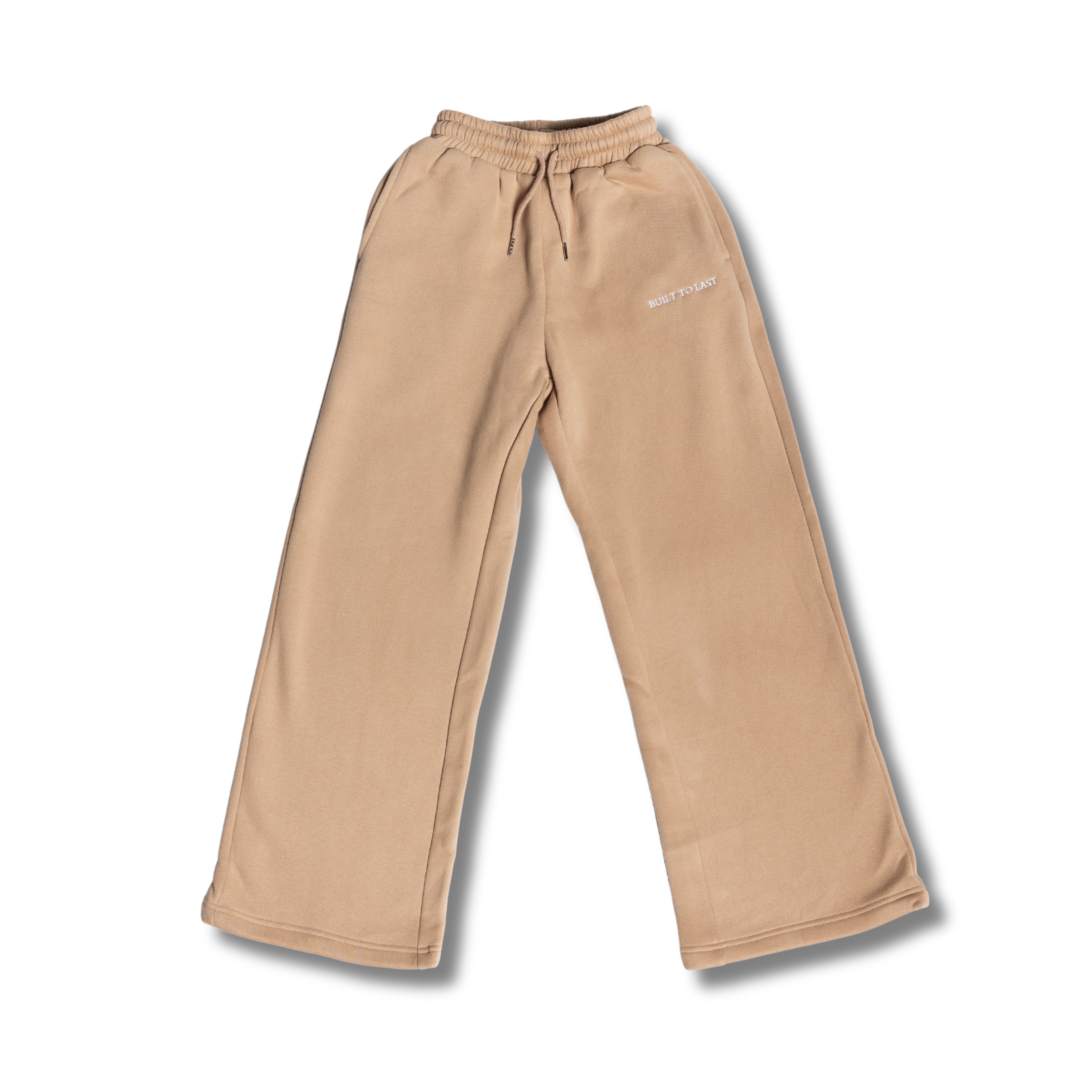 Beige sweat pants