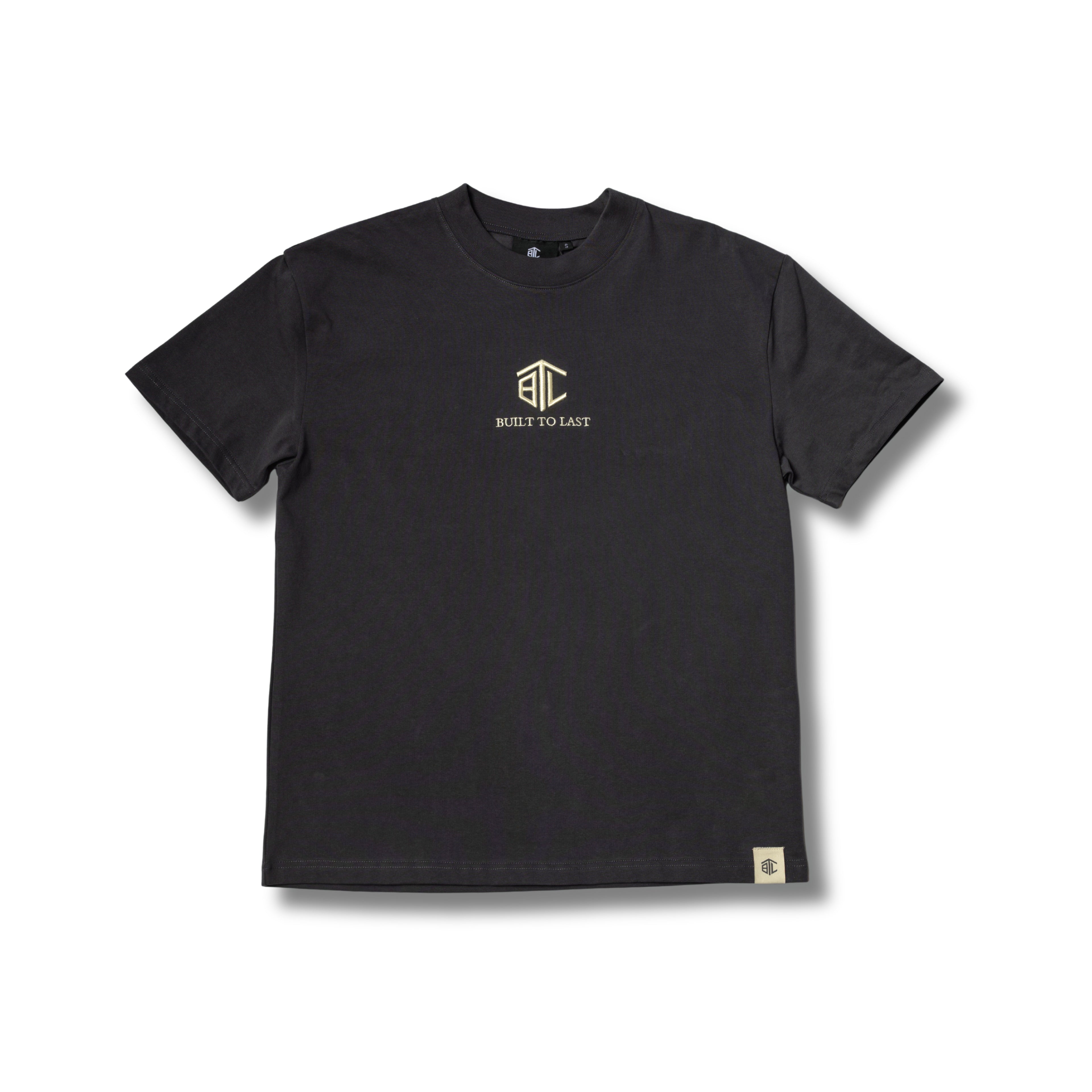 Last Eternal Tee Granite t-shirt with a brand logo on a light gray background