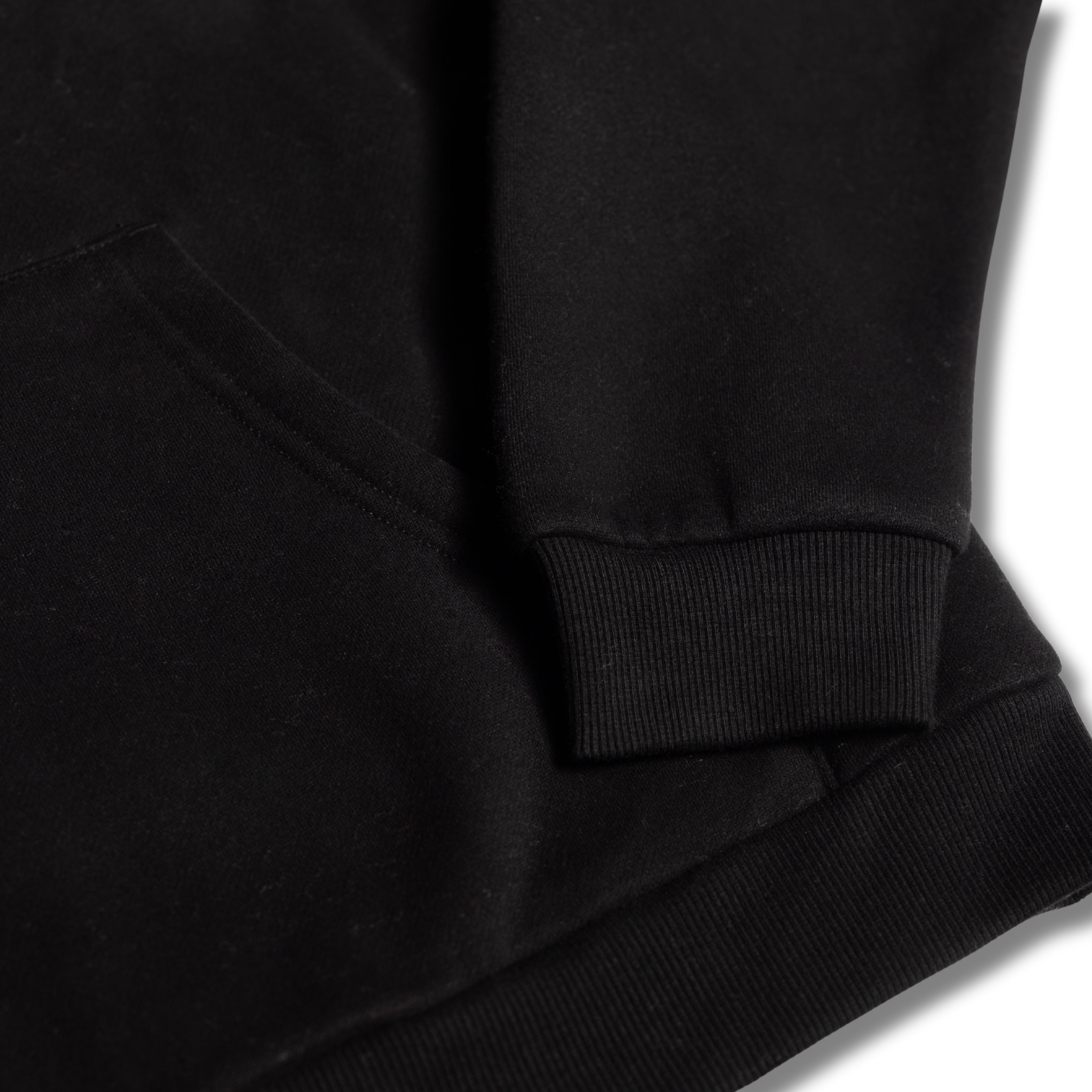 Black hoodie