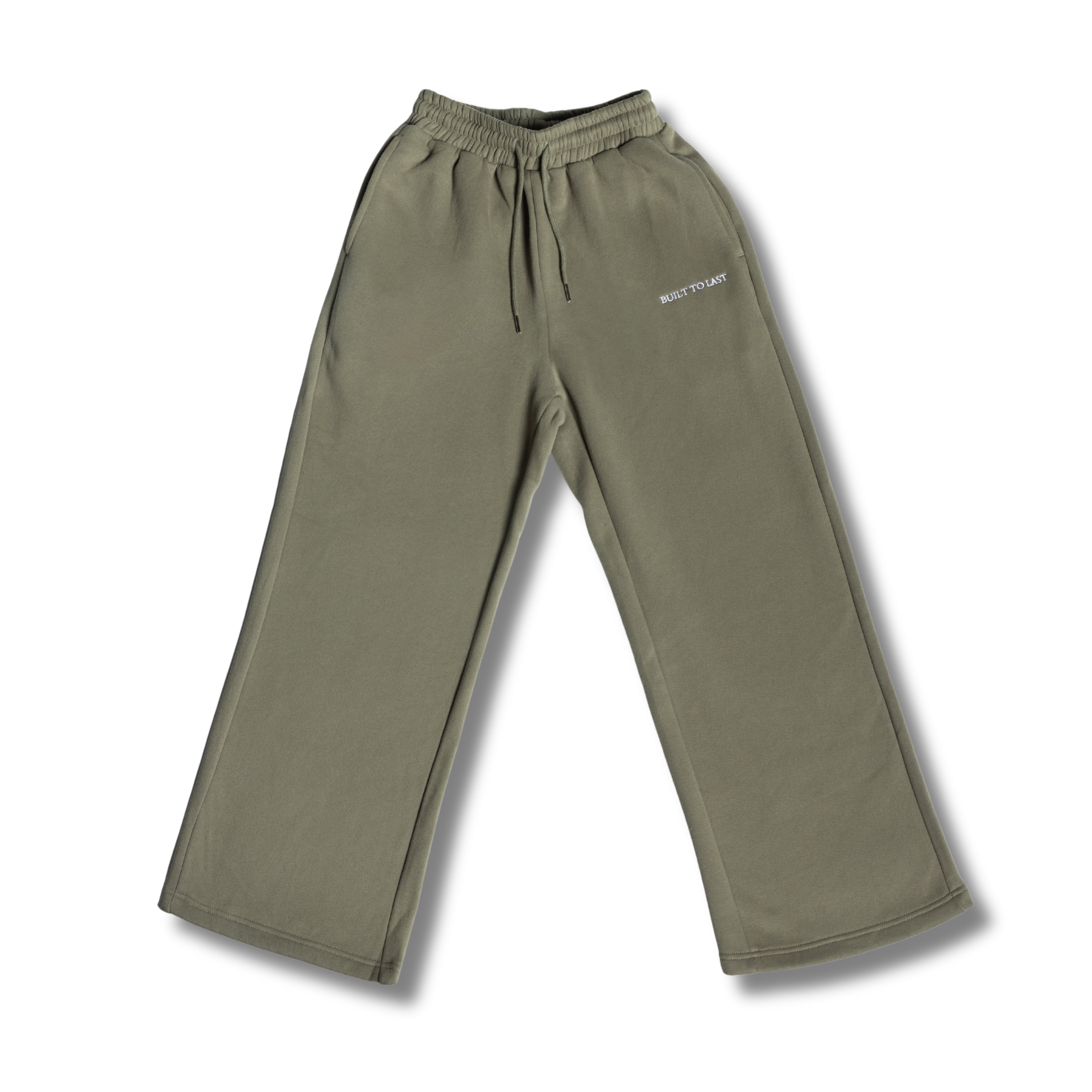 Olive sweat pants