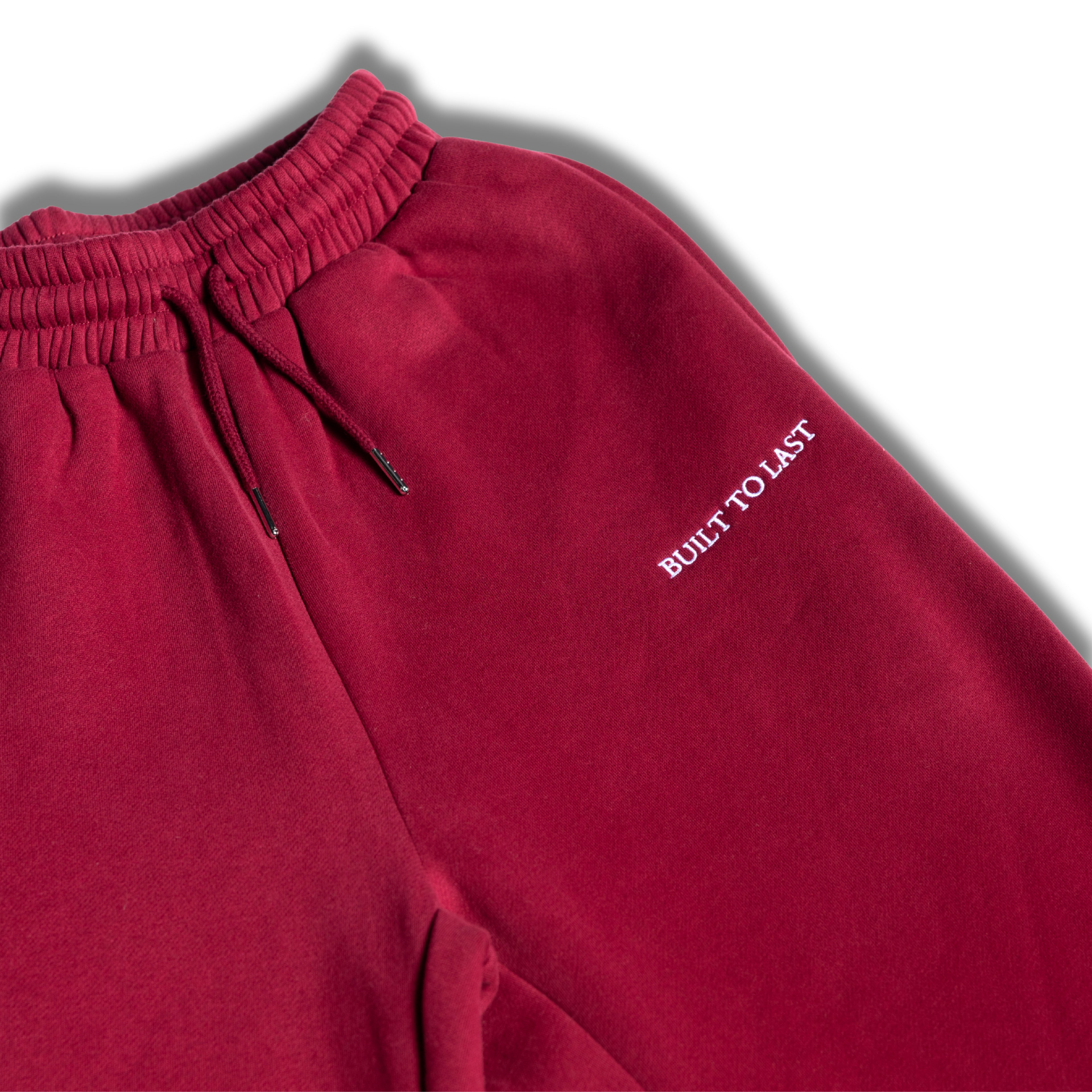 Burgundy sweat pants