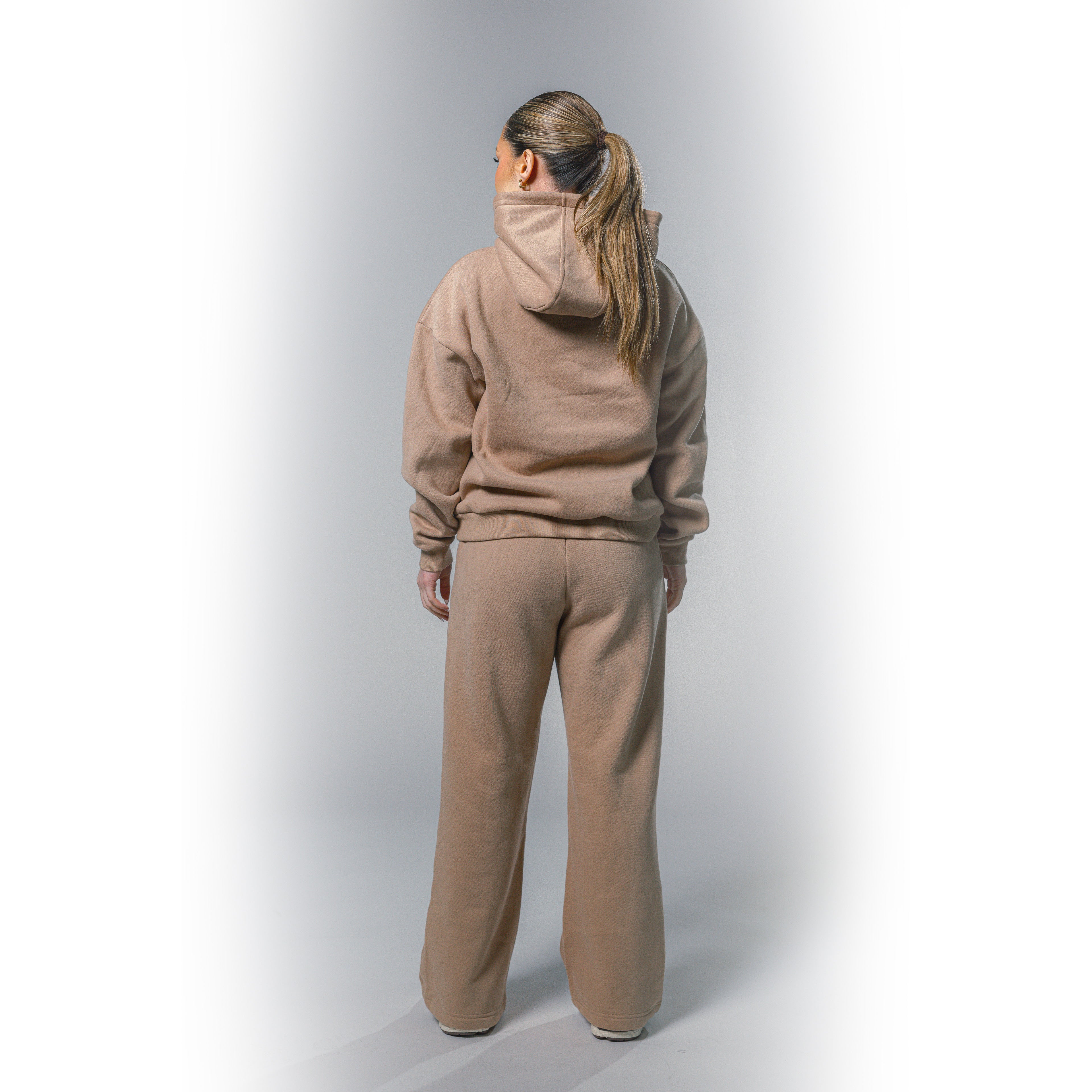 Beige sweat pants