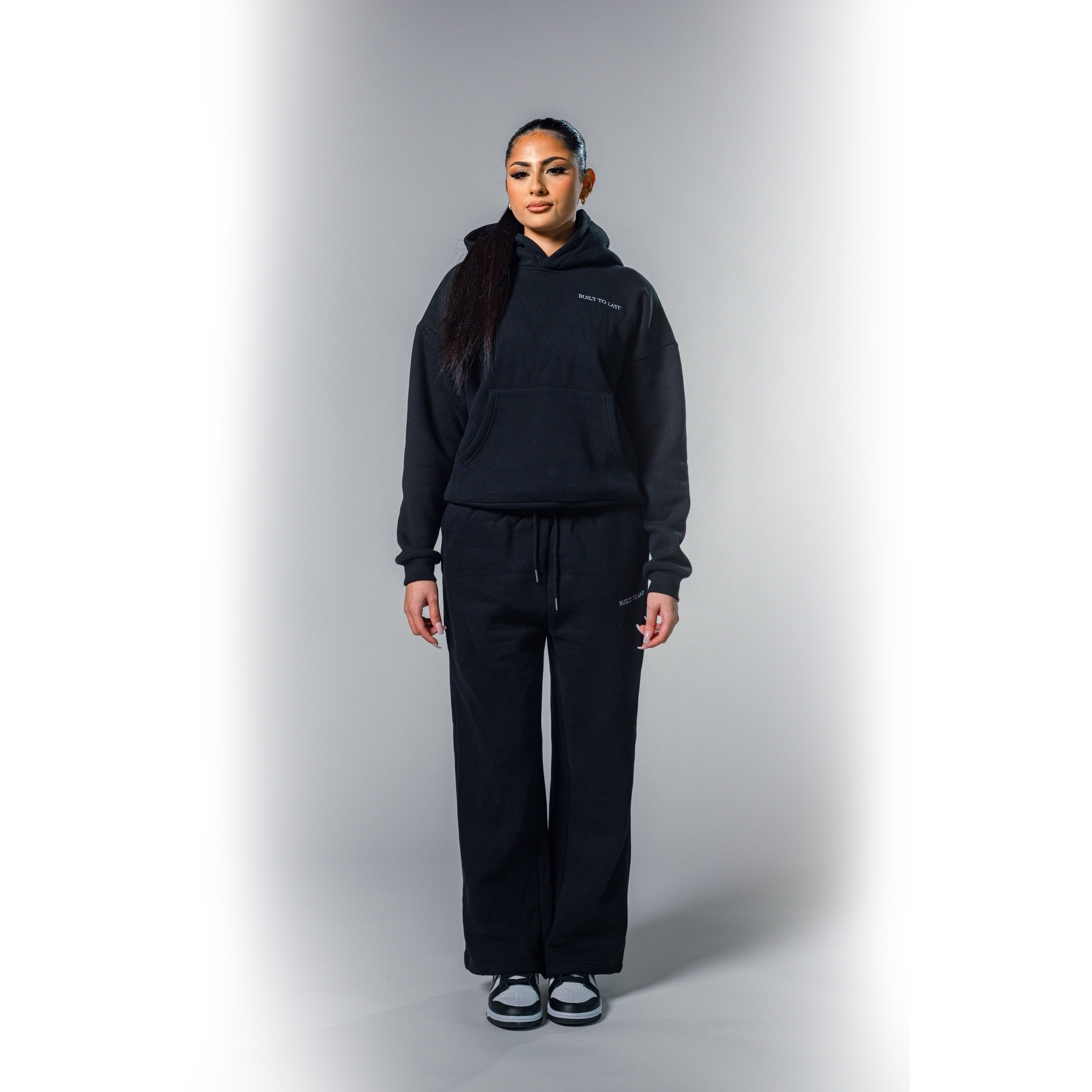 Black hoodie