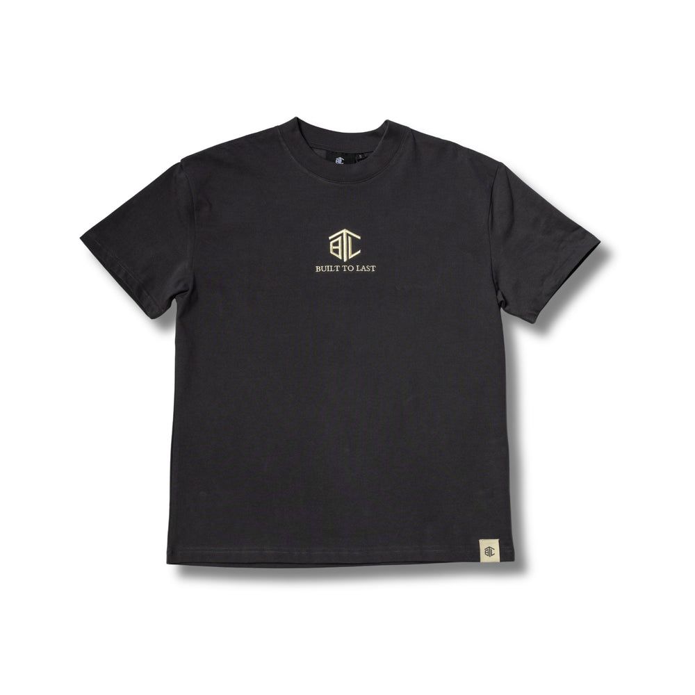 Last Eternal Tee Granite t-shirt with a brand logo on a light gray background
